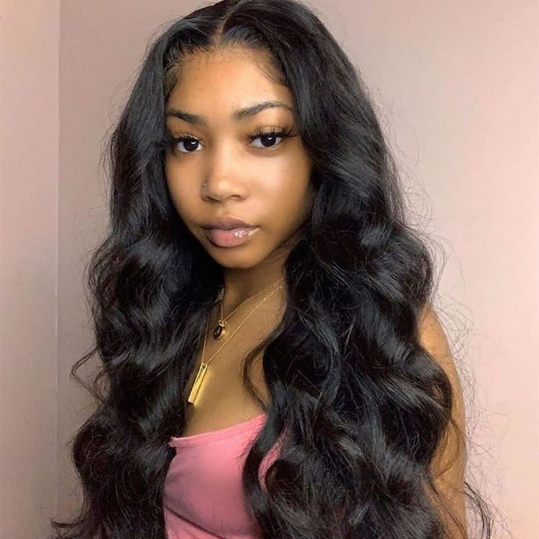 Uglam 360 Lace Front Wigs Body Wave 180% Density